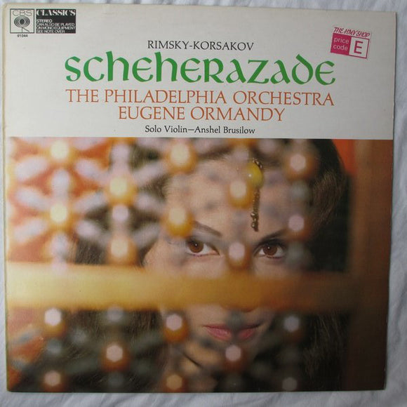 Rimsky-Korsakov* : The Philadelphia Orchestra, Eugene Ormandy - Scheherazade (LP, Album, RE)