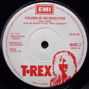 T•Rex* - Children Of The Revolution (7", Single, Sol)