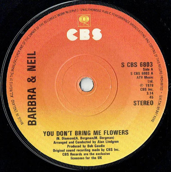 Barbra* & Neil* - You Don't Bring Me Flowers (7