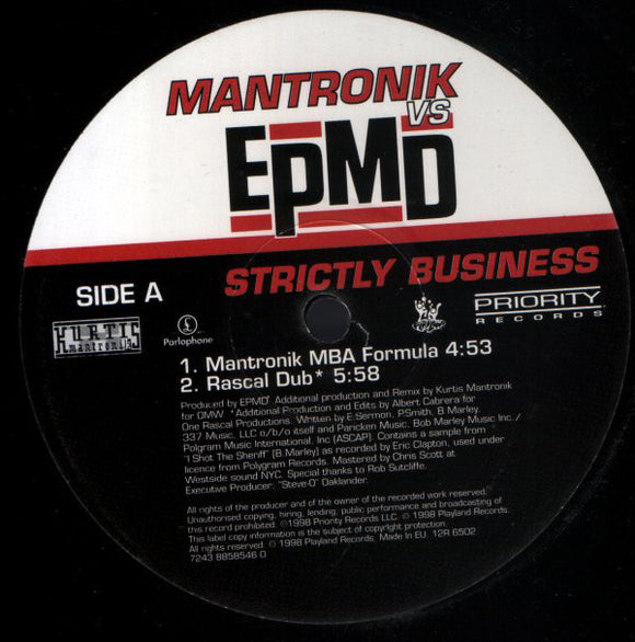 Mantronik* vs EPMD - Strictly Business (12