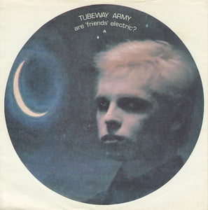 Tubeway Army - Are 'Friends' Electric? (7", Single, Wit)
