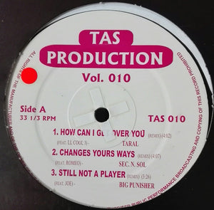 Various - Tas Production Vol. 10 (12")