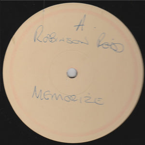 Robinson Reid - Memorize (12", Single, Promo, W/Lbl)