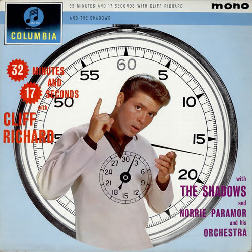Cliff Richard And The Shadows* And Norrie Paramor And His Orchestra - 32 Minutes And 17 Seconds With Cliff Richard (LP, Album, Mono, Gre)