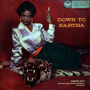 Eartha Kitt With Henri René And His Orchestra And Chorus - Down To Eartha (LP, Album)