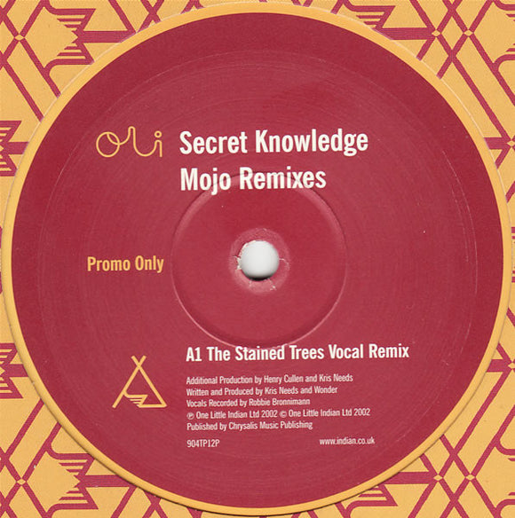 Secret Knowledge - Mojo (Remixes) (2x12