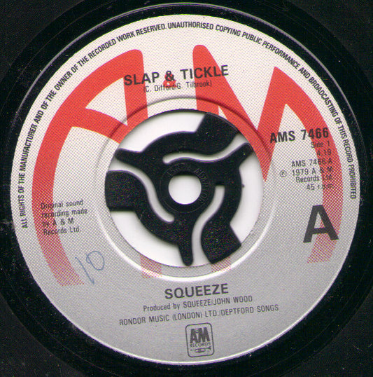 Squeeze (2) - Slap & Tickle (7", Single, Bla)