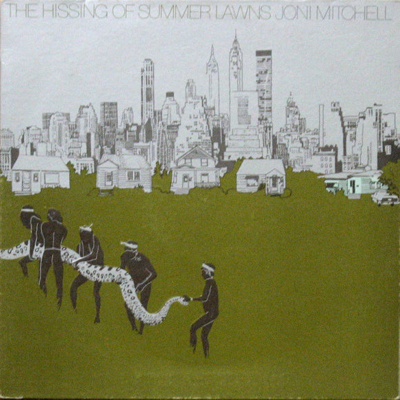 Joni Mitchell - The Hissing Of Summer Lawns (LP, Album, Emb)