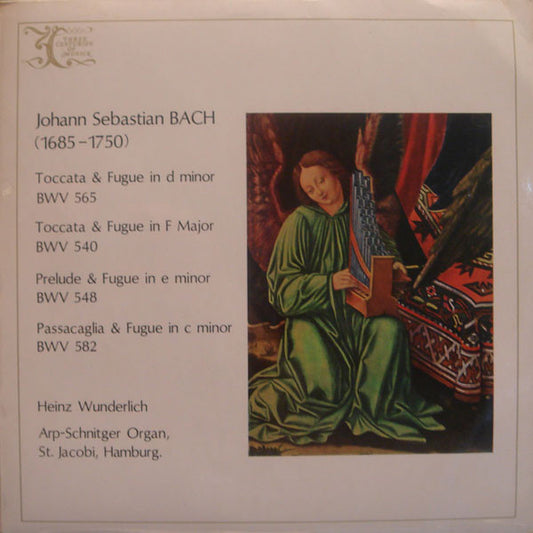 Johann Sebastian Bach / Heinz Wunderlich (2) - Organ Works (LP, Album)