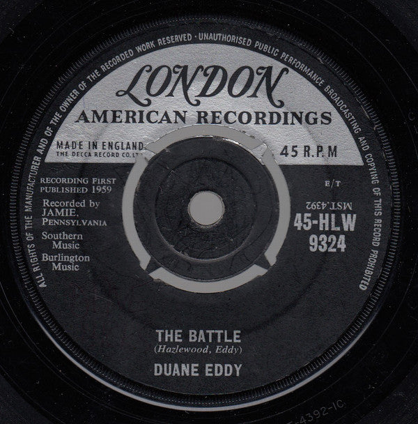 Duane Eddy - The Battle / Theme From Dixie (7", Single)