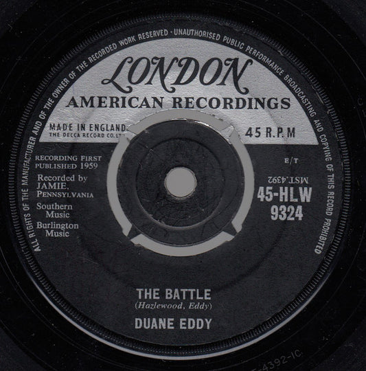 Duane Eddy - The Battle / Theme From Dixie (7", Single)