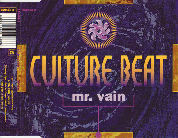 Culture Beat - Mr. Vain (CD, Single)