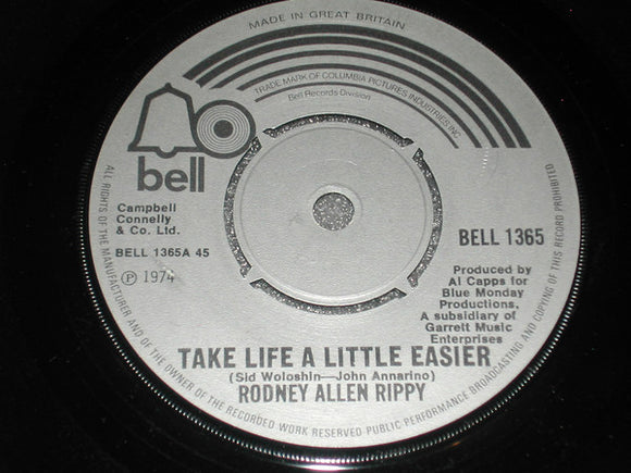 Rodney Allen Rippy - Take Life A Little Easier (7
