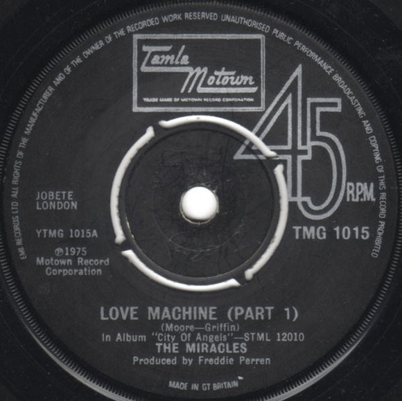 The Miracles - Love Machine (Part 1) (7