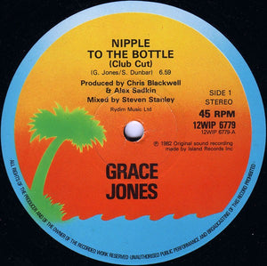 Grace Jones - Nipple To The Bottle (Club Cut) / The Apple Stretching (12", Single)