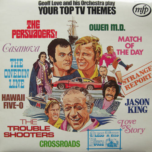 Geoff Love And His Orchestra* - Your Top TV Themes (LP)