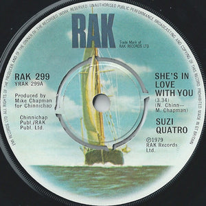 Suzi Quatro - She's In Love With You (7", Single, Com)
