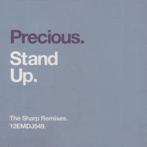 Precious (2) - Stand Up (The Sharp Remixes) (12", Single, Promo)