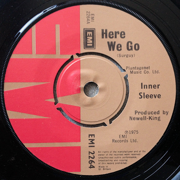 Inner Sleeve (2) - Here We Go / Evil Woman (7")