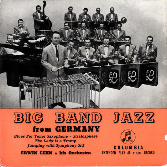 Erwin Lehn & His Orchestra* - Big Band Jazz From Germany (7", EP)