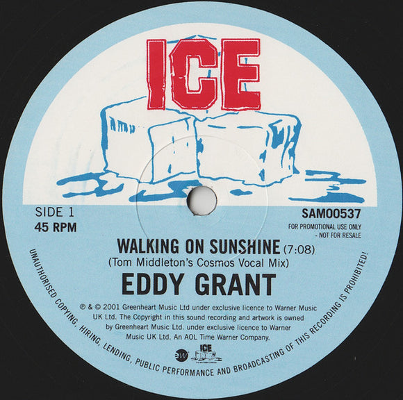 Eddy Grant - Walking On Sunshine (12