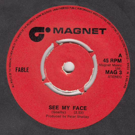 Fable (6) - See My Face (7", Single)