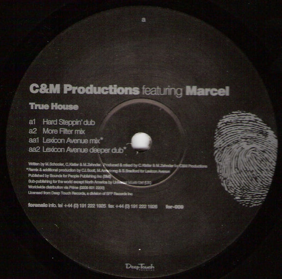 C&M Productions* Featuring Marcel* - True House (12