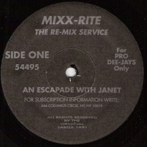 Various - The Re-Mix Service (12", Unofficial)