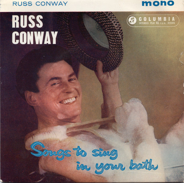 Russ Conway - Songs To Sing In Your Bath (7", EP, Mono)