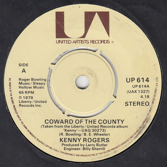 Kenny Rogers - Coward Of The County (7