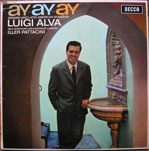 Luigi Alva, Iller Pattacini - Ay-Ay-Ay (LP, Mono)