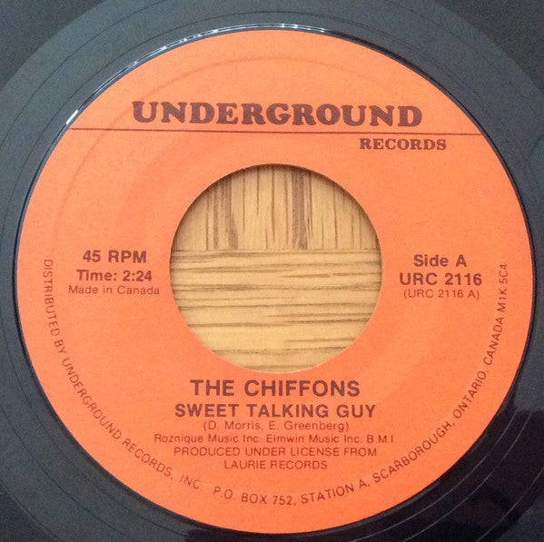 The Chiffons - Sweet Talking Guy (7", RE)