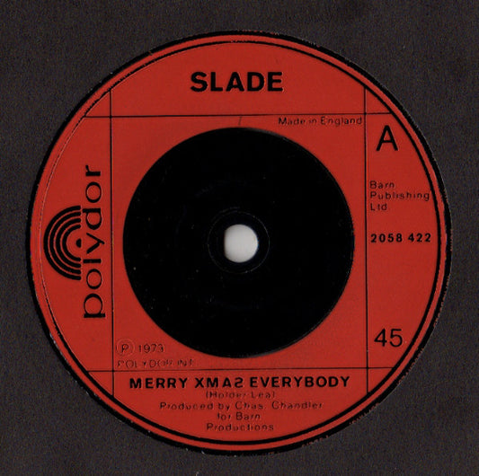 Slade - Merry Xmaƨ Everybody (7", Single, Pho)