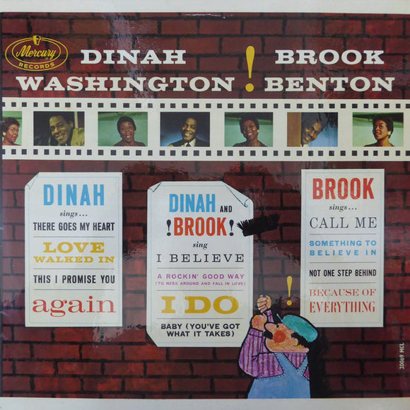 Dinah Washington And Brook Benton - The Two Of Us (LP, Album, RE)