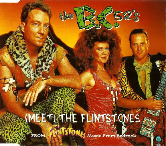 The B.C.52's* - (Meet) The Flintstones (CD, Single)