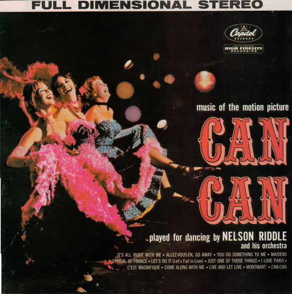 Nelson Riddle And His Orchestra - Can Can (LP, Album, RE)