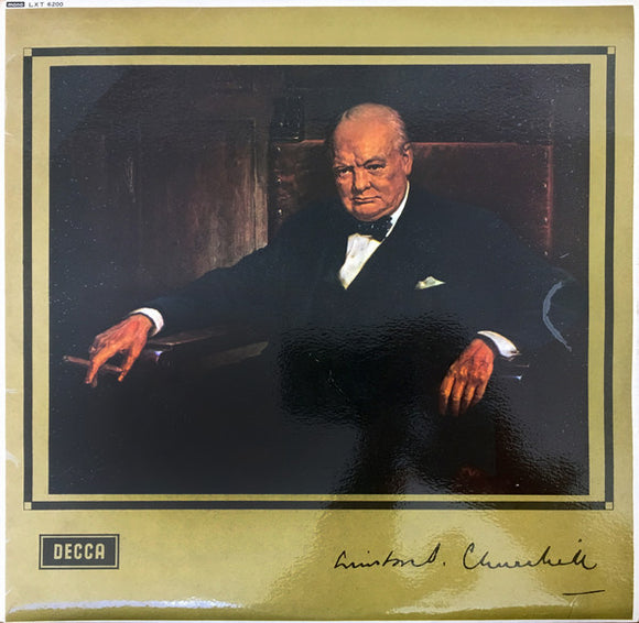 Winston Churchill - The Voice Of Winston Churchill (LP, Album, Mono)