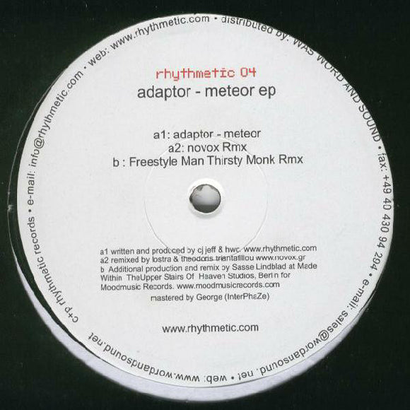 Adaptor - Meteor EP (12