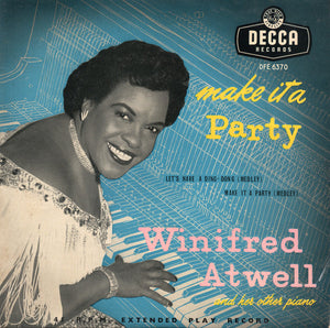 Winifred Atwell And Her Other Piano* - Make It A Party (7", EP, tri)