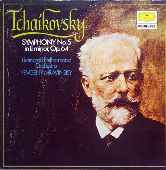 Tchaikovsky* - Leningrad Philharmonic*, Yevgeny Mravinsky* - Symphony No. 4 (LP, RE)