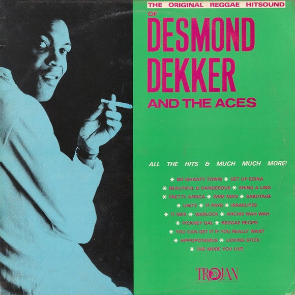 Desmond Dekker And The Aces* - The Original Reggae Hitsound Of Desmond Dekker And The Aces (LP, Comp)