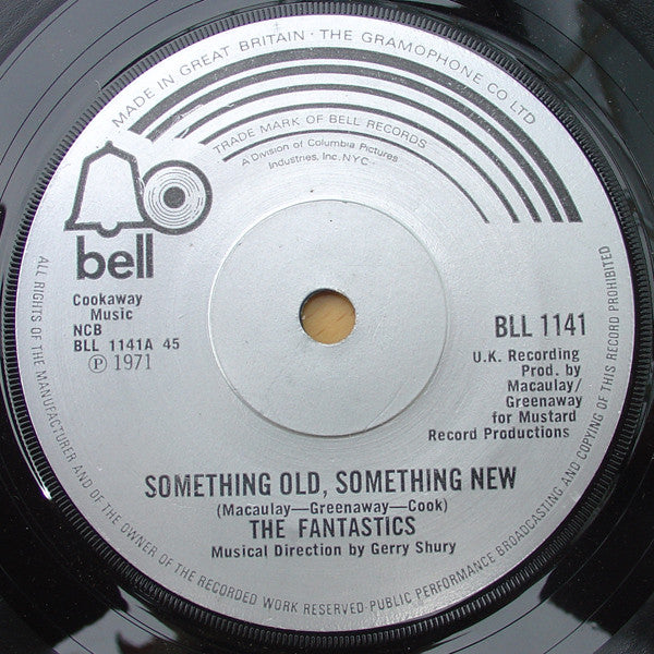The Fantastics - Something Old, Something New  (7", Single, Sol)