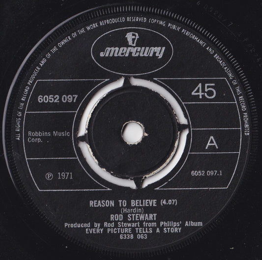 Rod Stewart - Reason To Believe (7", Single, 4-P)