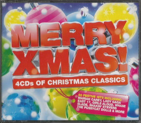 Various - Merry Xmas!   4cds Of Christmas Classics (4xCD, Comp)