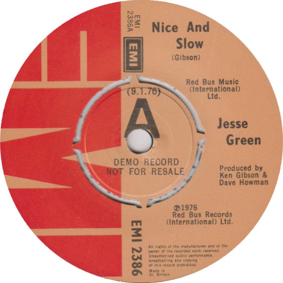 Jesse Green - Nice And Slow (7