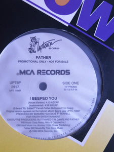 Father* - I Beeped You (12", Promo)