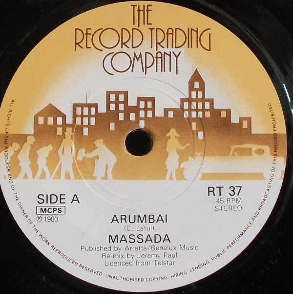 Massada (2) - Arumbai / Unknown Destination (7")