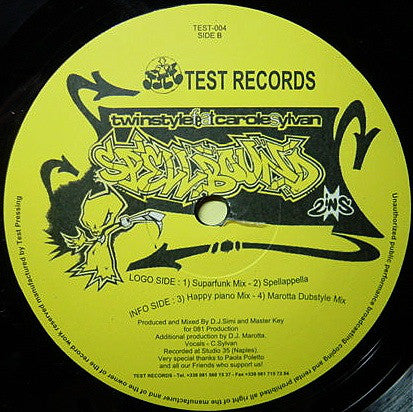 Twin Style Feat. Carole Sylvan - Spellbound (12")