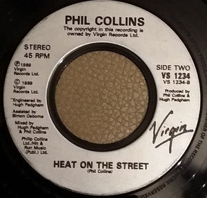 Phil Collins - Another Day In Paradise (7", Single, Jukebox, Sil)