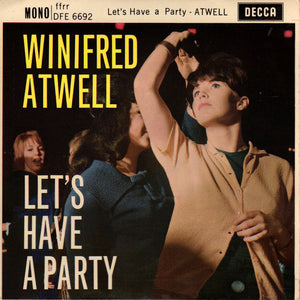 Winifred Atwell - Let's Have A Party (7", EP, Mono)